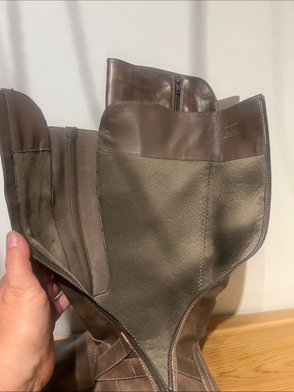 Women’s Tall Brown Riding Boots - Picture 6 of 8